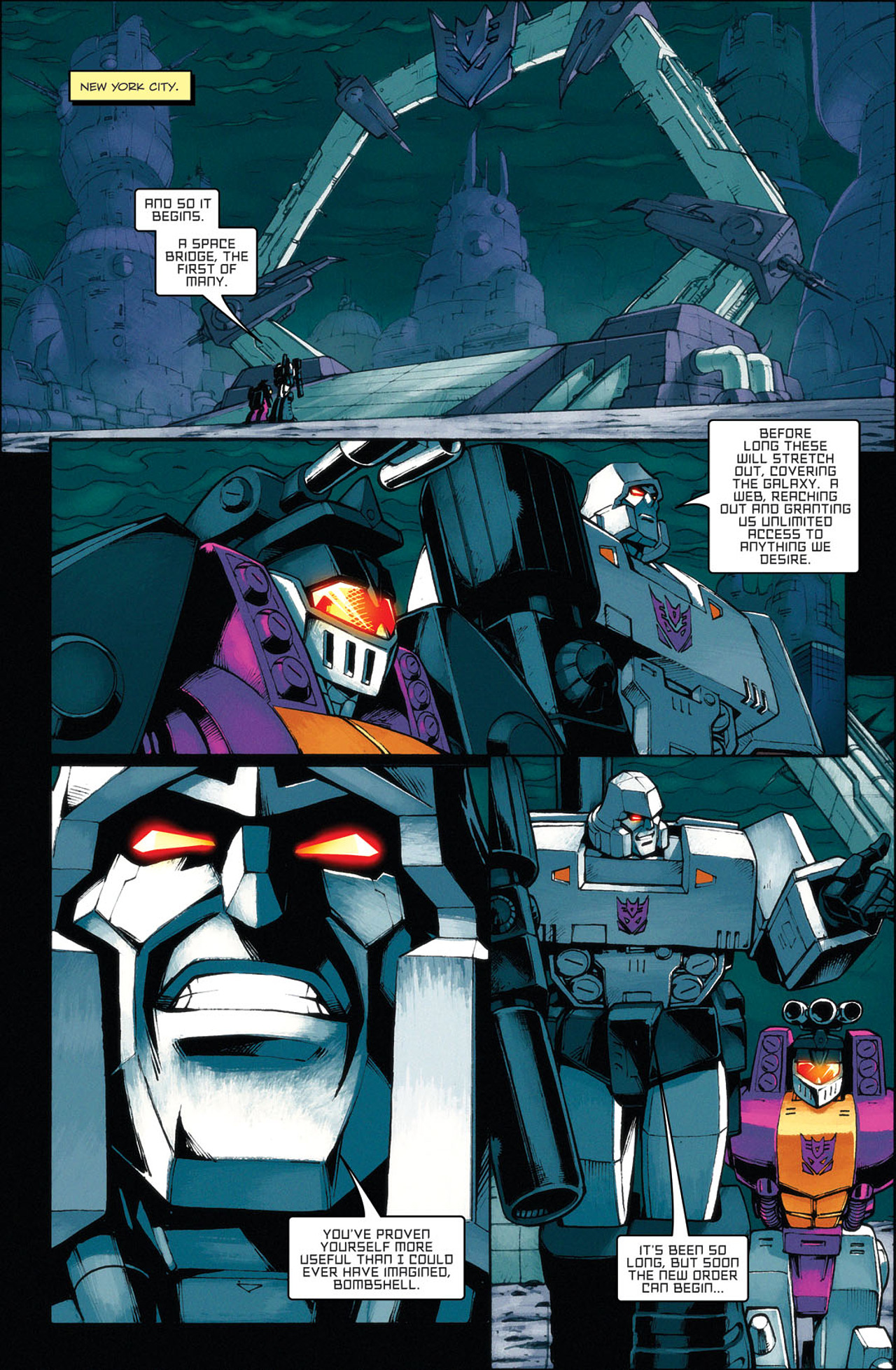 Read online The Transformers: All Hail Megatron comic -  Issue #10 - 4