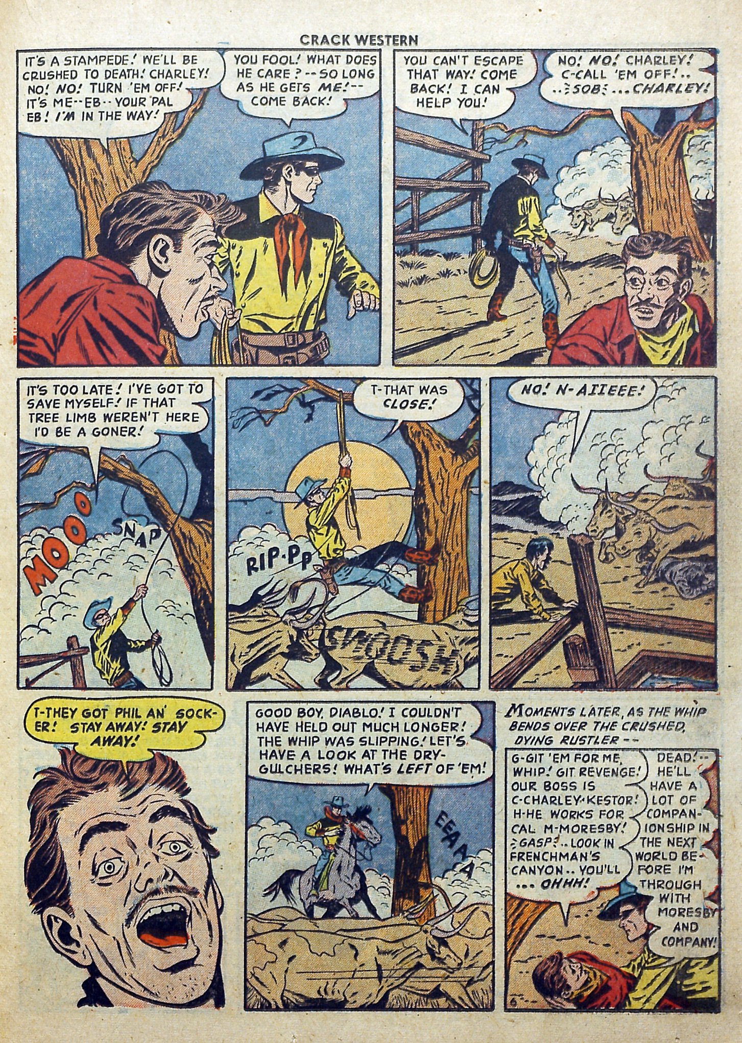 Read online Crack Western comic -  Issue #82 - 23