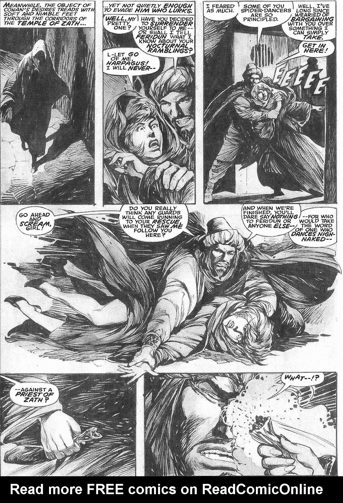 The Savage Sword Of Conan issue 209 - Page 22