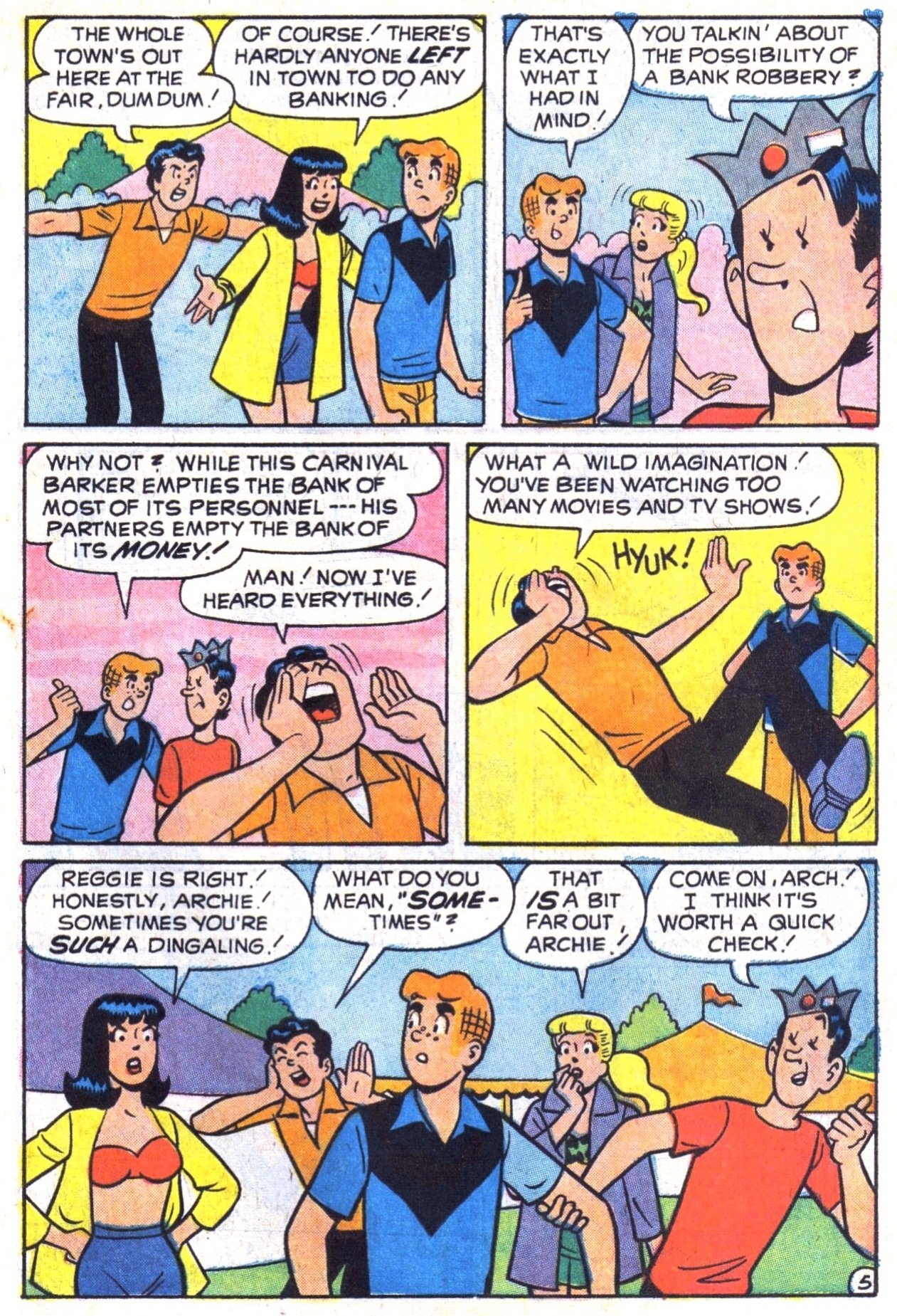 Read online Life With Archie (1958) comic -  Issue #136 - 7