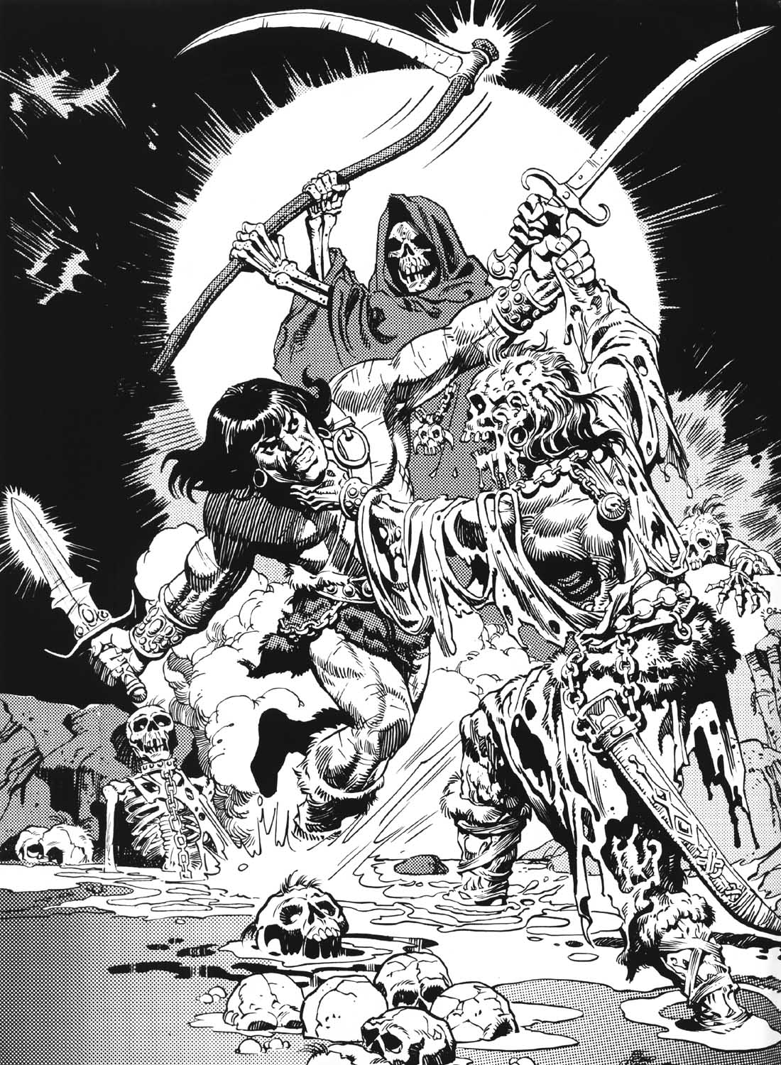 Read online The Savage Sword Of Conan comic -  Issue #169 - 2
