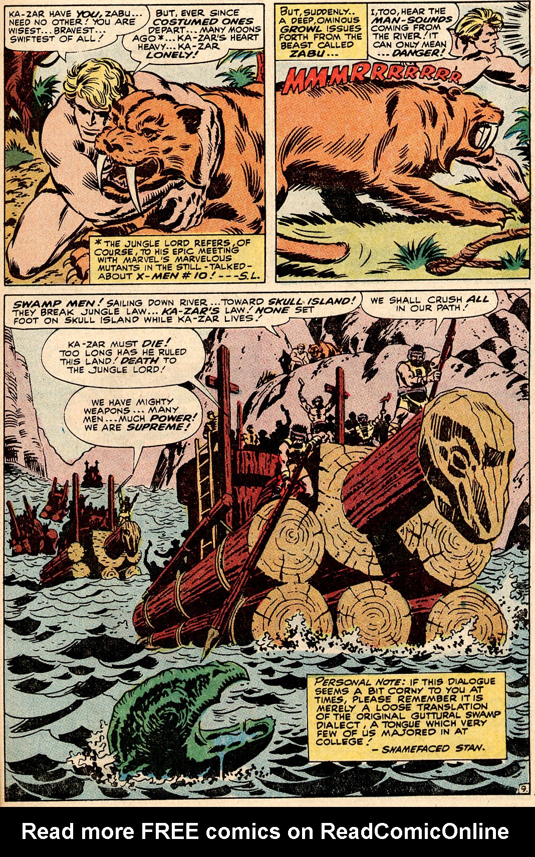 Read online Ka-Zar (1970) comic -  Issue #2 - 10