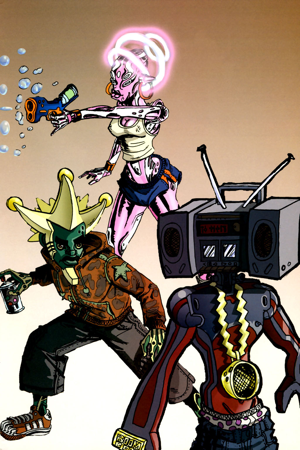 Read online NYC Mech: beta LOVE comic -  Issue #3 - 27