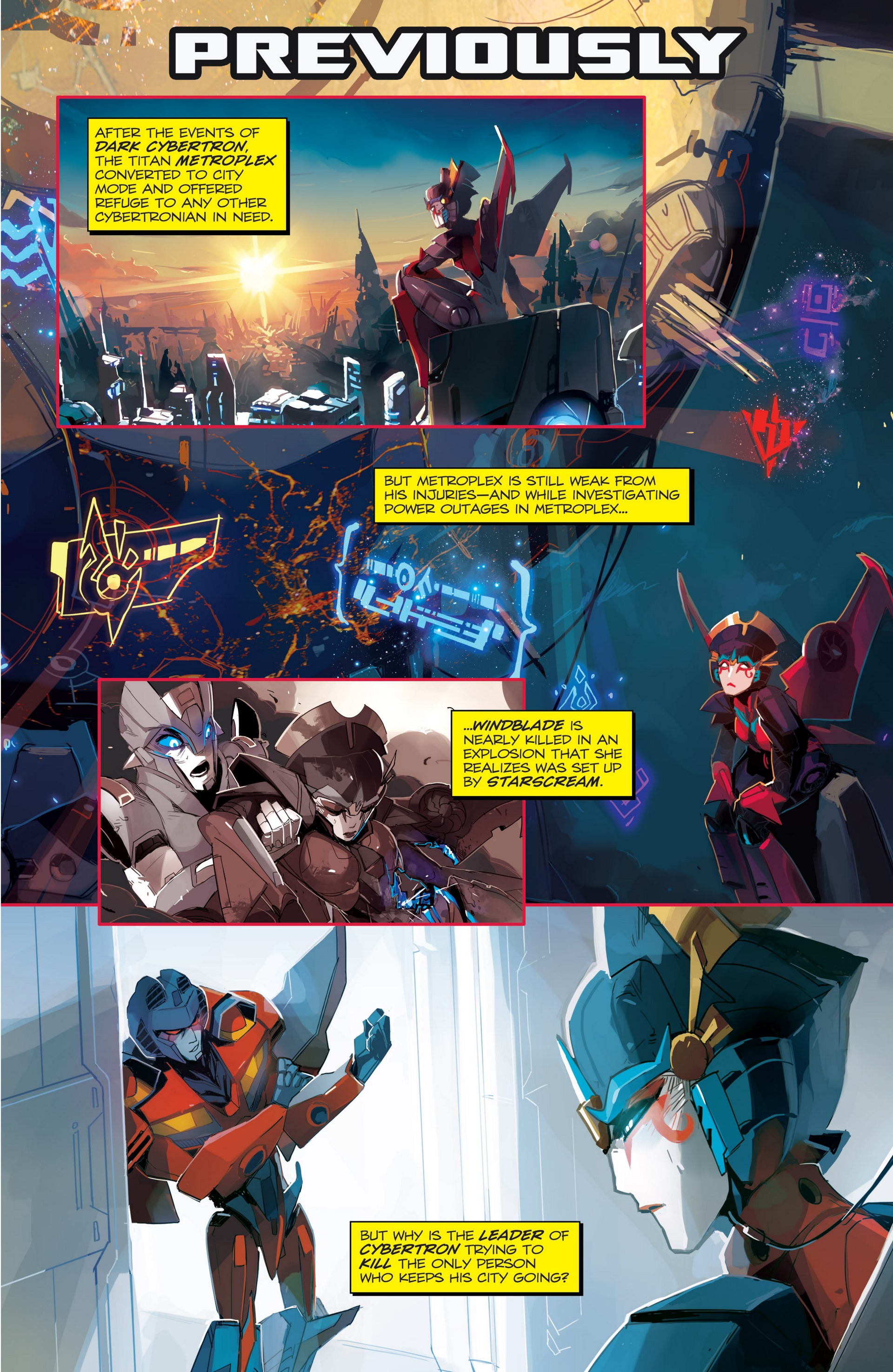 Read online The Transformers: Windblade (2014) comic -  Issue #2 - 3