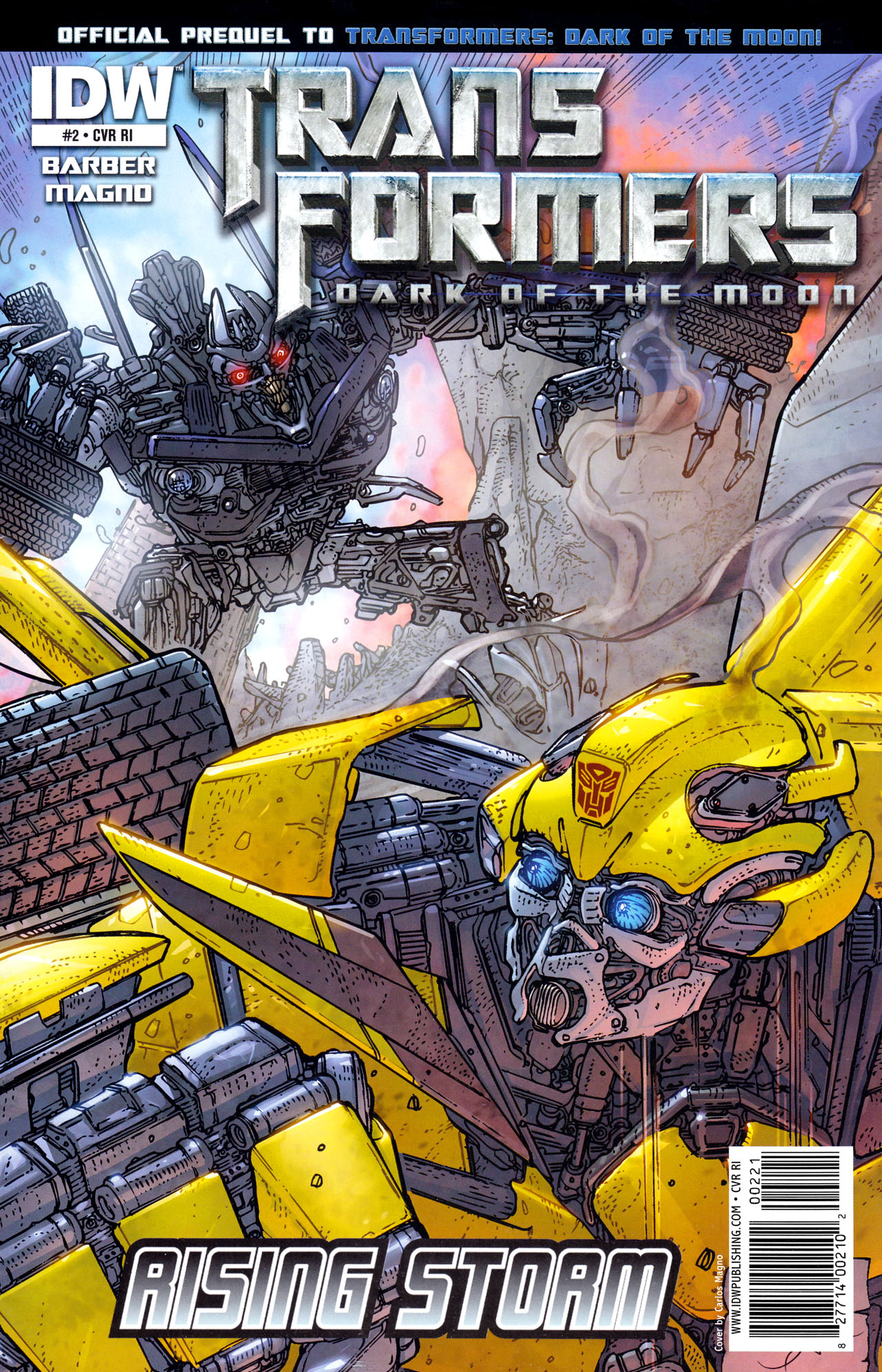 Read online Transformers: Dark of the Moon Rising Storm comic -  Issue #2 - 2