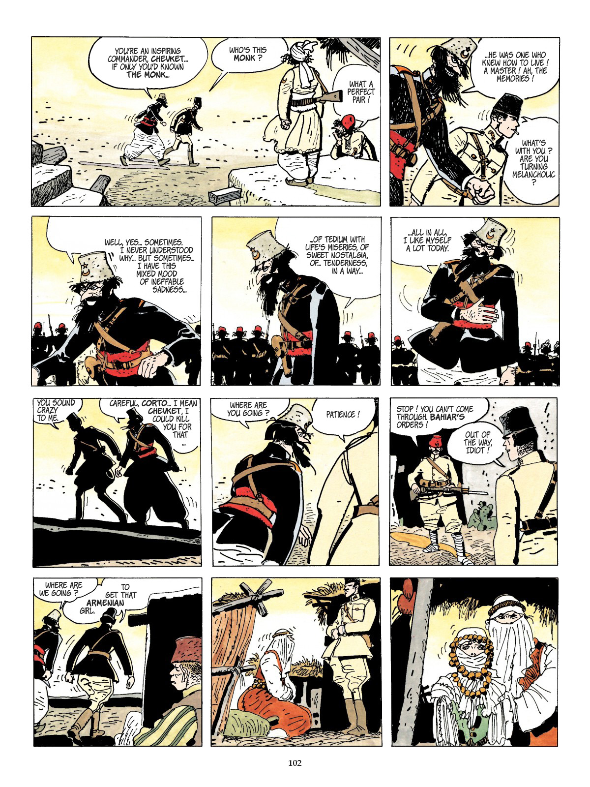 Read online Corto Maltese comic -  Issue # TPB 11 - 105