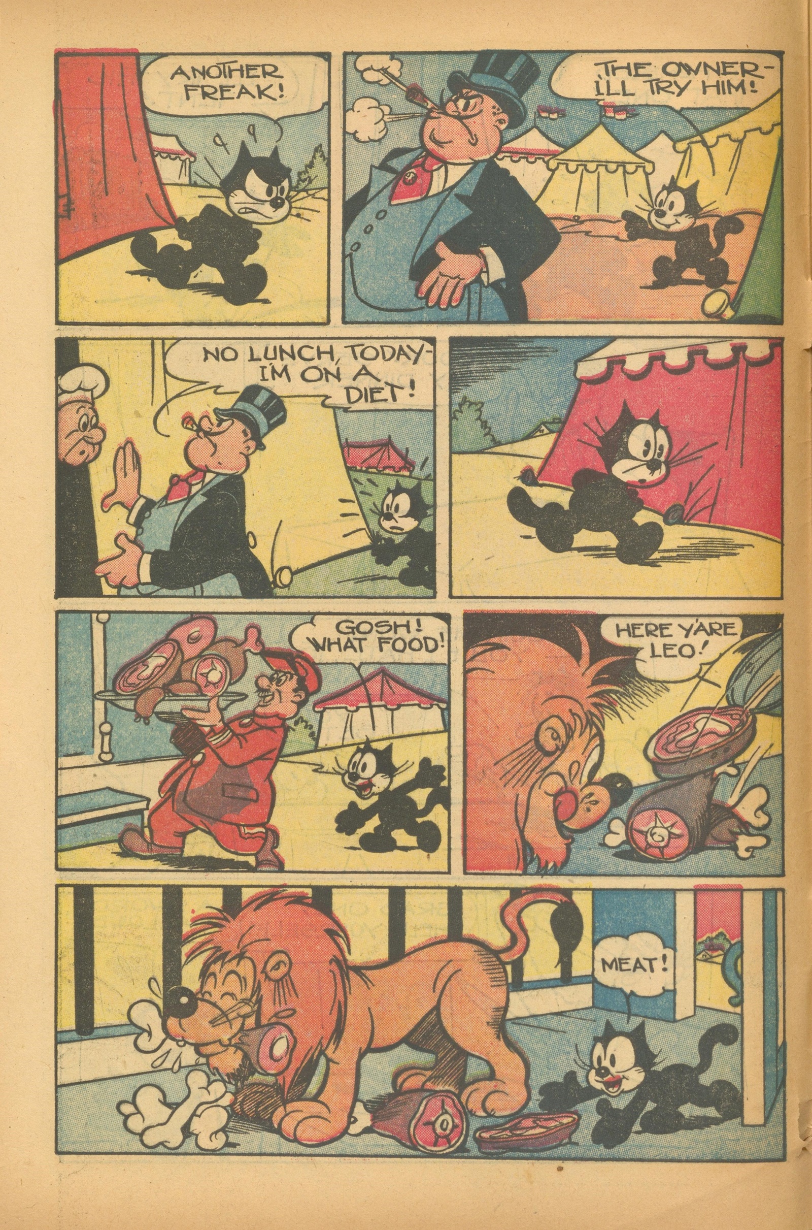 Read online Felix the Cat (1951) comic -  Issue #29 - 6