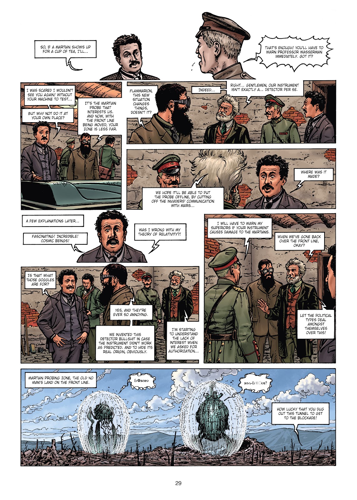 War of the World War One Vol. 3: The Monsters from Mars issue Full - Page 29