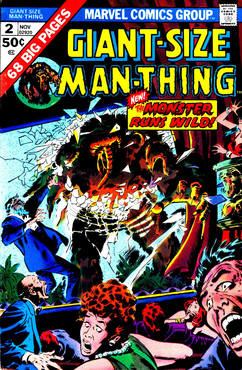Read online Giant-Size Man-Thing comic -  Issue #2 - 1