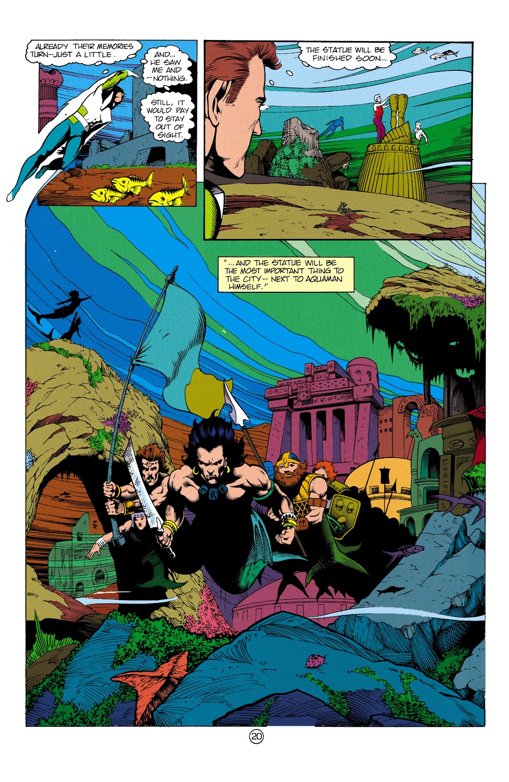 Aquaman (1991) Issue #3 #3 - English 21
