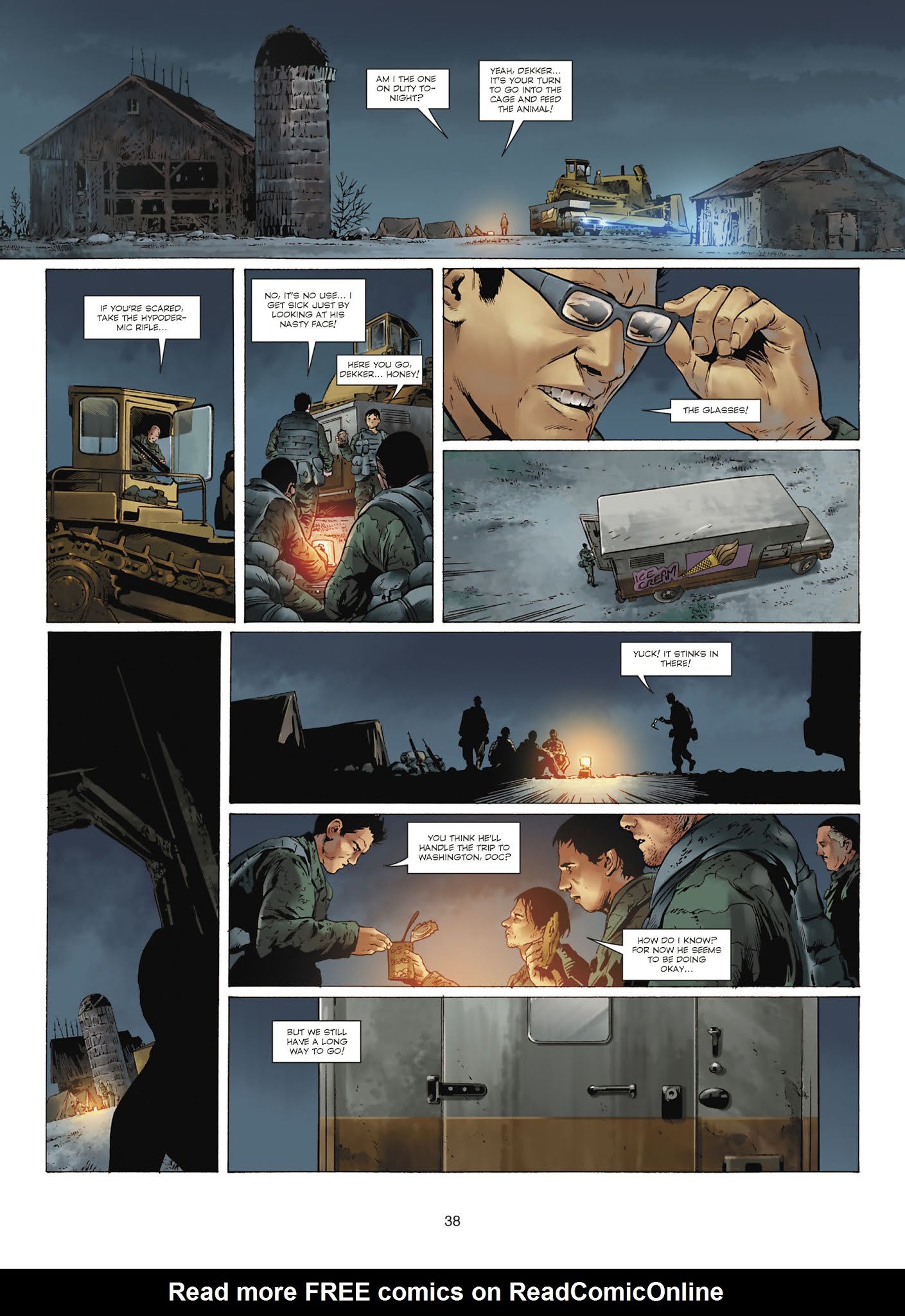 Read online Prometheus comic -  Issue #15 - 38