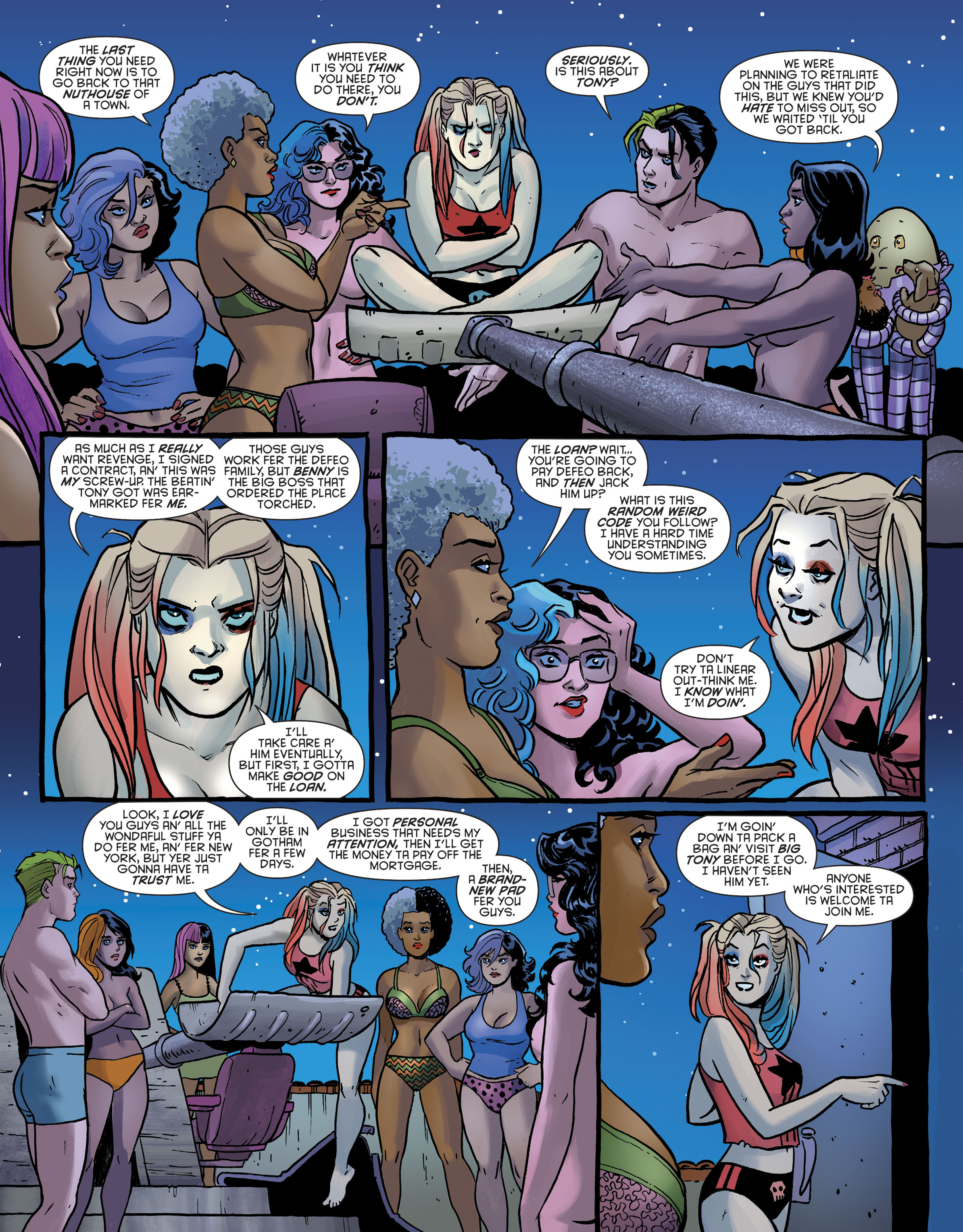 Read online Harley Quinn & the Birds of Prey comic -  Issue #1 - 16
