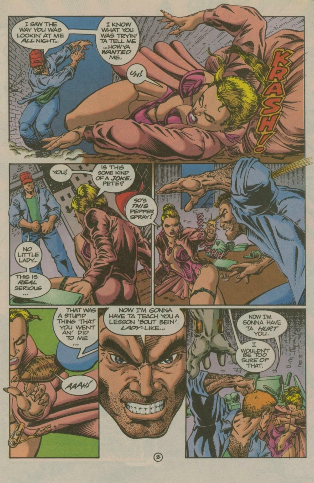 Read online Man of War comic -  Issue #5 - 5
