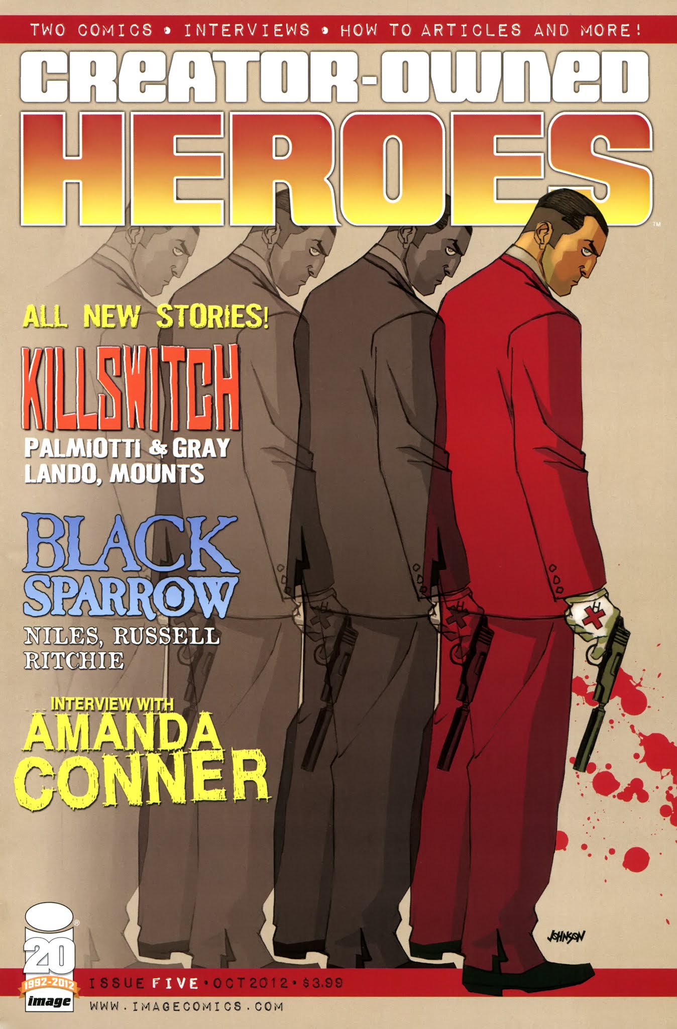 Read online Creator-Owned Heroes comic -  Issue #5 - 1