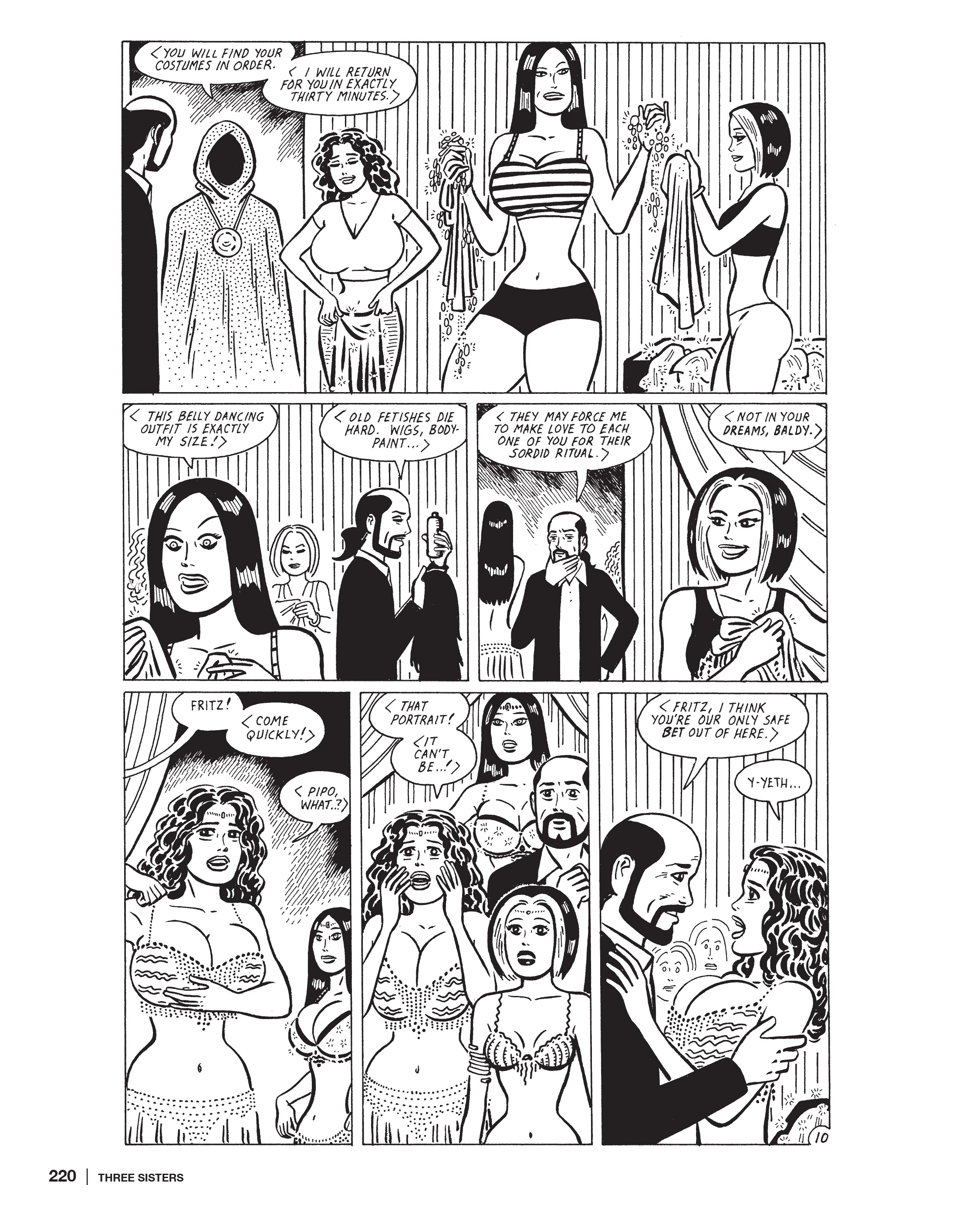 Read online Three Sisters: The Love and Rockets Library comic -  Issue # TPB (Part 3) - 20