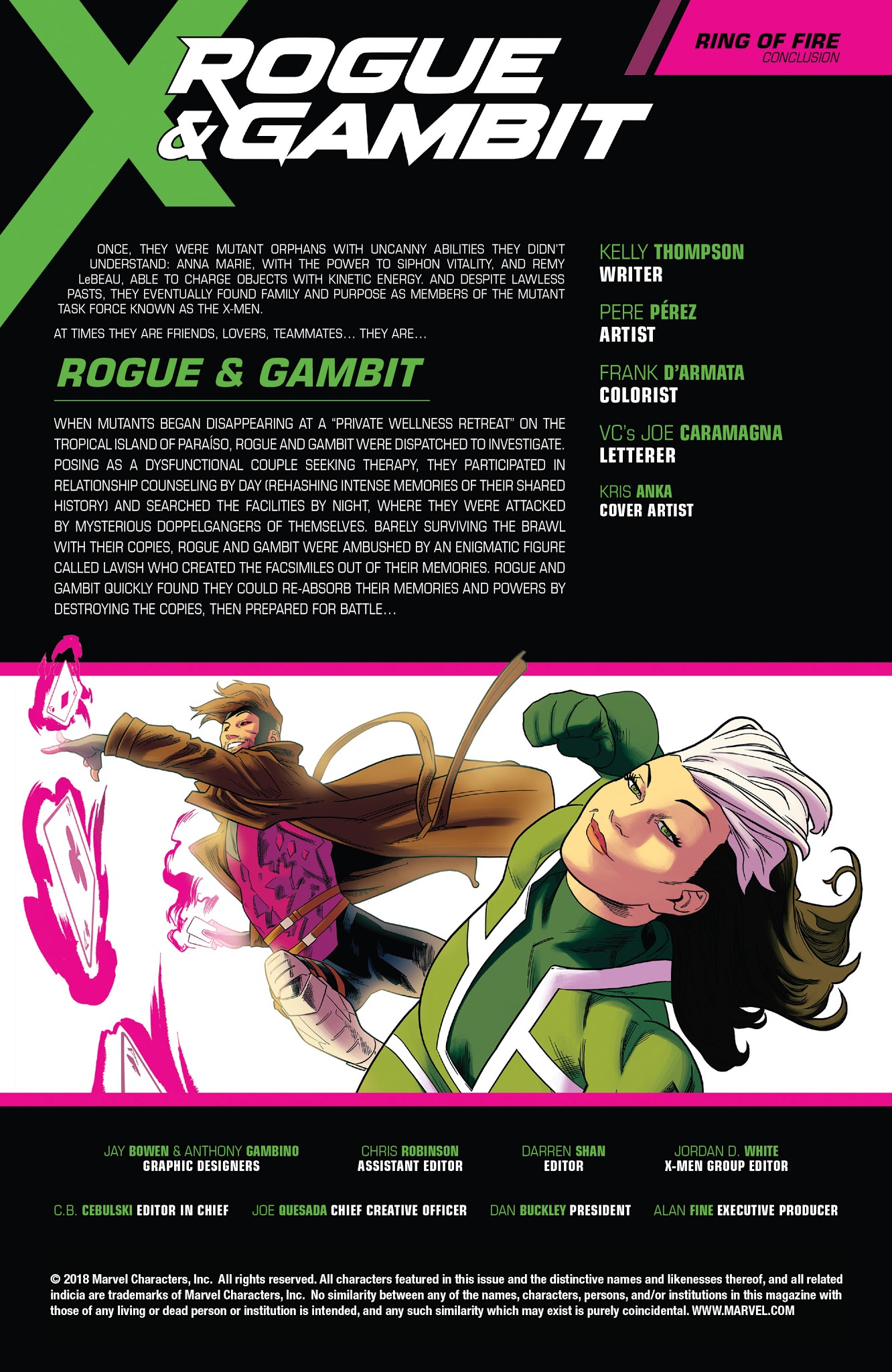 Read online Rogue & Gambit comic -  Issue #5 - 2