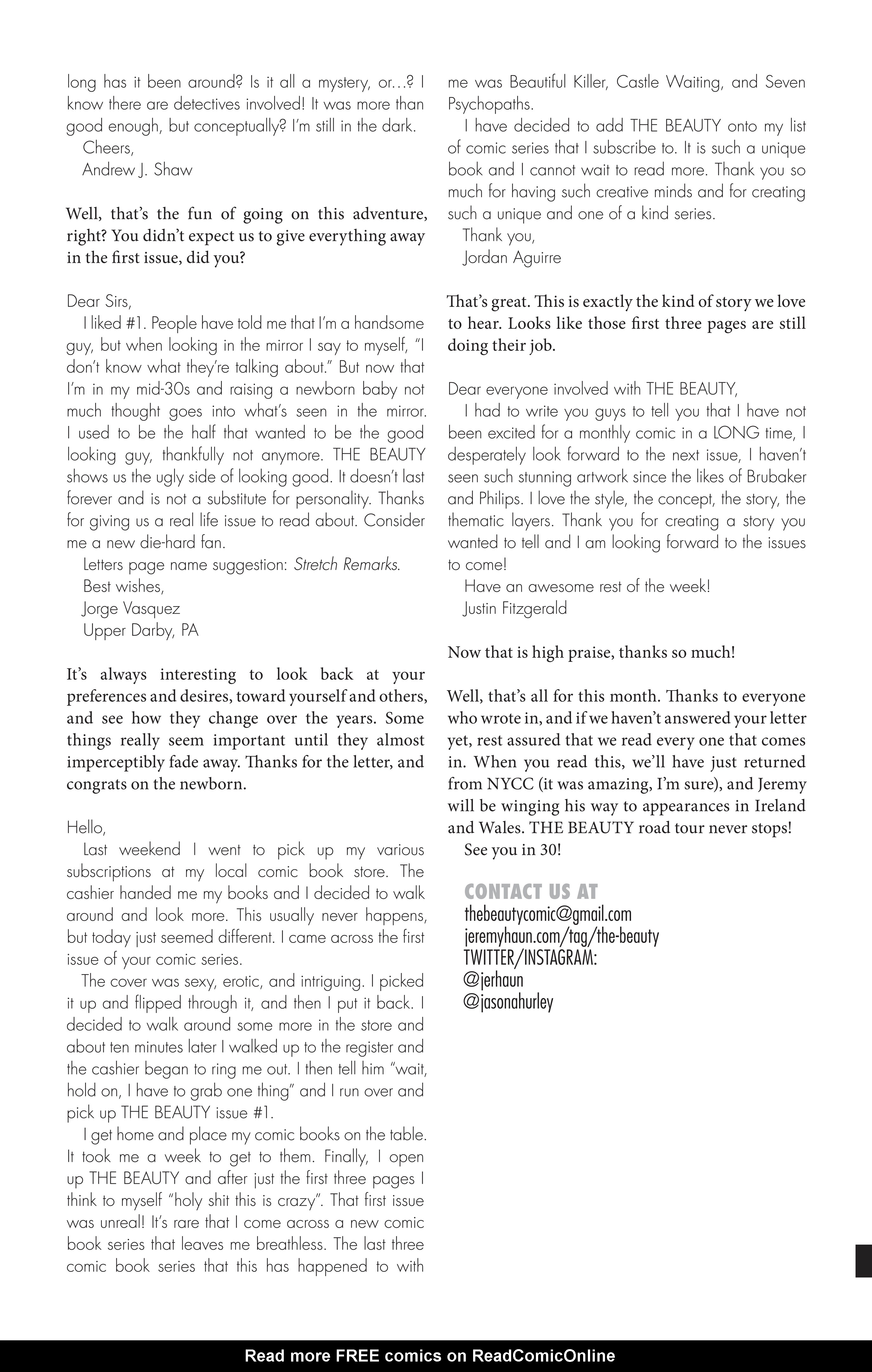 Read online The Beauty comic -  Issue #4 - 26