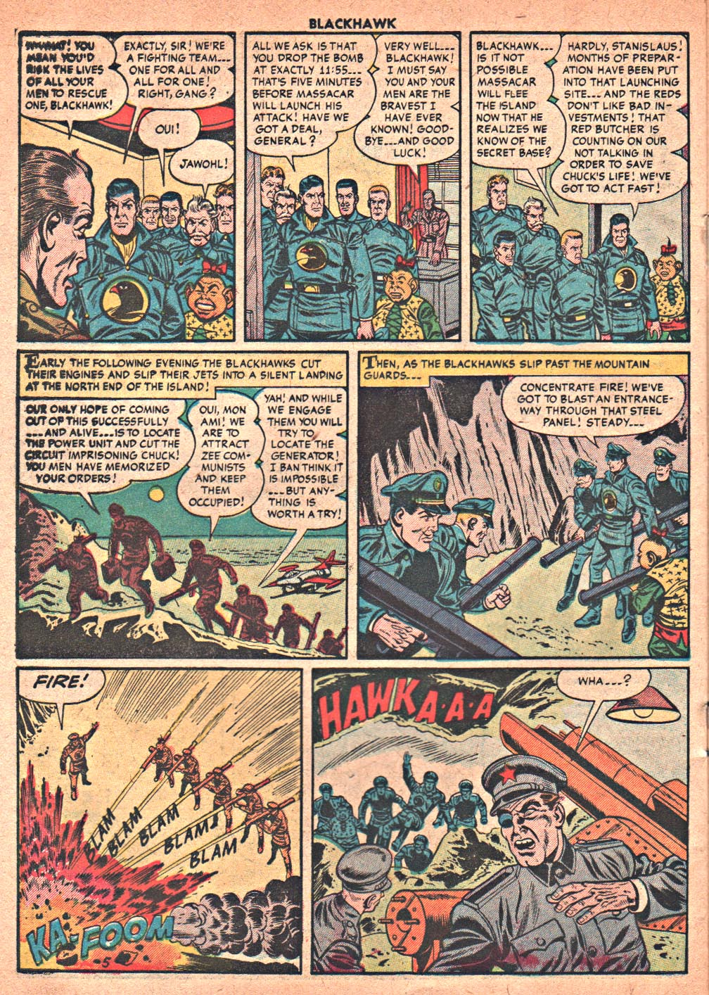 Read online Blackhawk (1957) comic -  Issue #86 - 30
