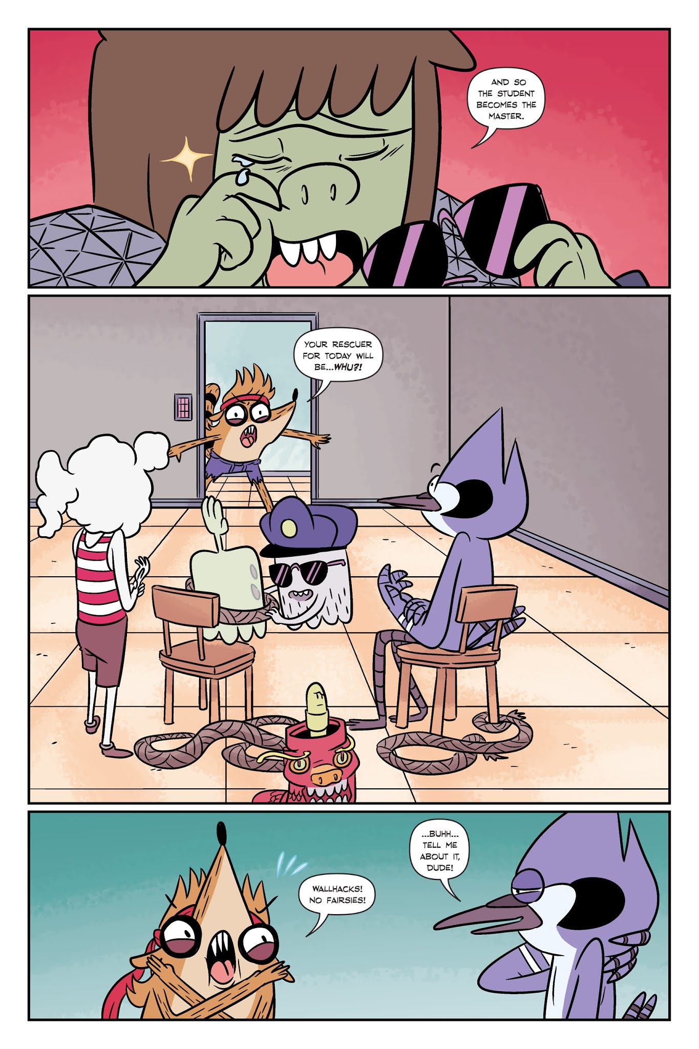Read online Regular Show: Noir Means Noir, Buddy comic -  Issue # TPB (Part 2) - 2