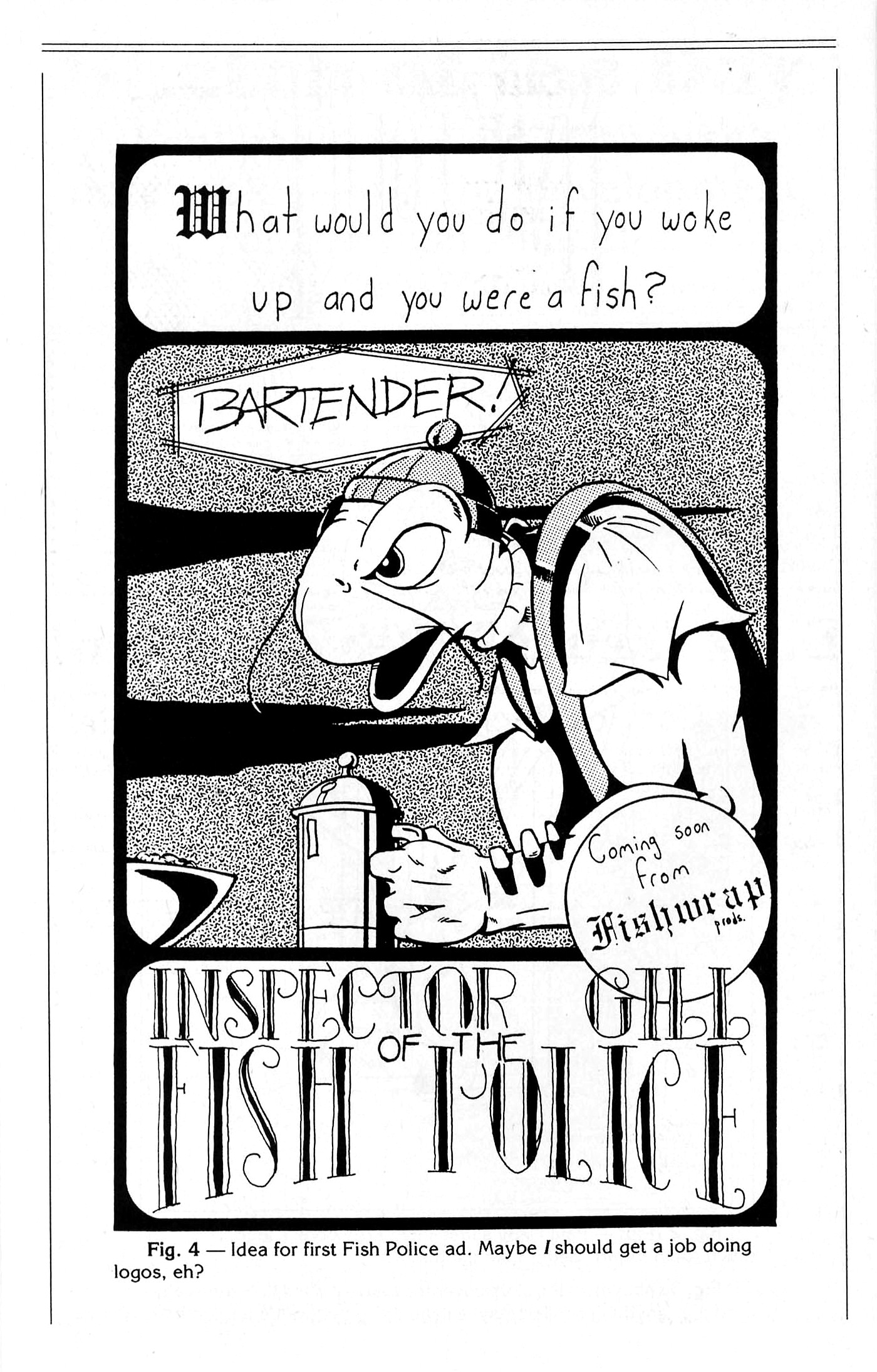 Read online The Fish Police comic -  Issue #26 - 32