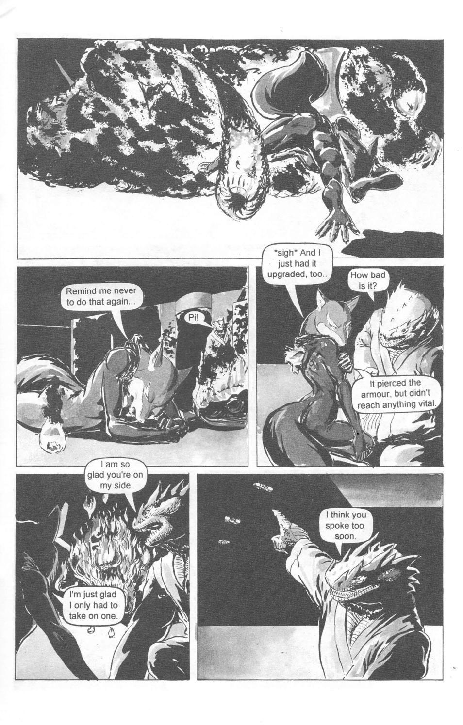Read online Zaibatsu Tears comic -  Issue #2 - 29