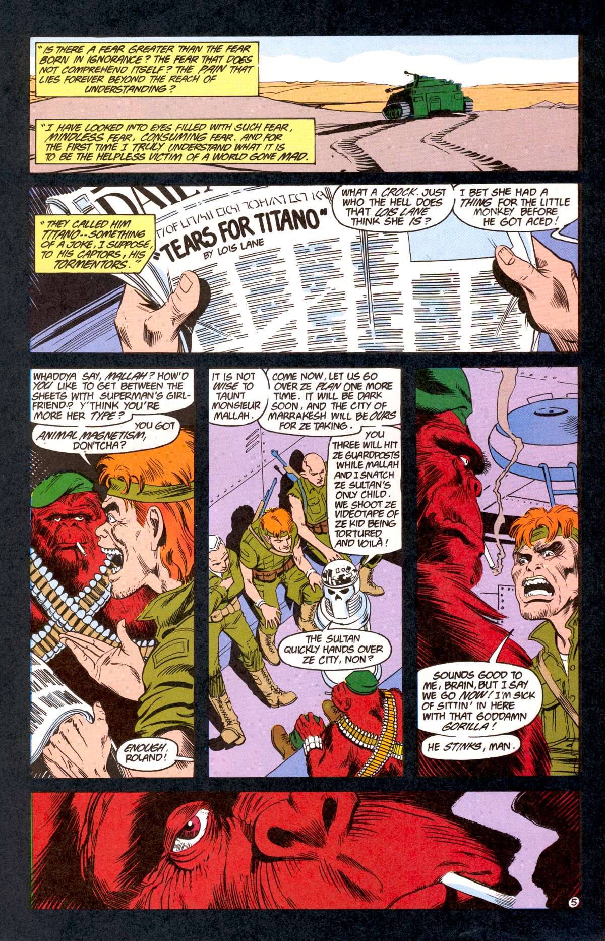 Read online Swamp Thing (1982) comic -  Issue # _Annual 3 - 6