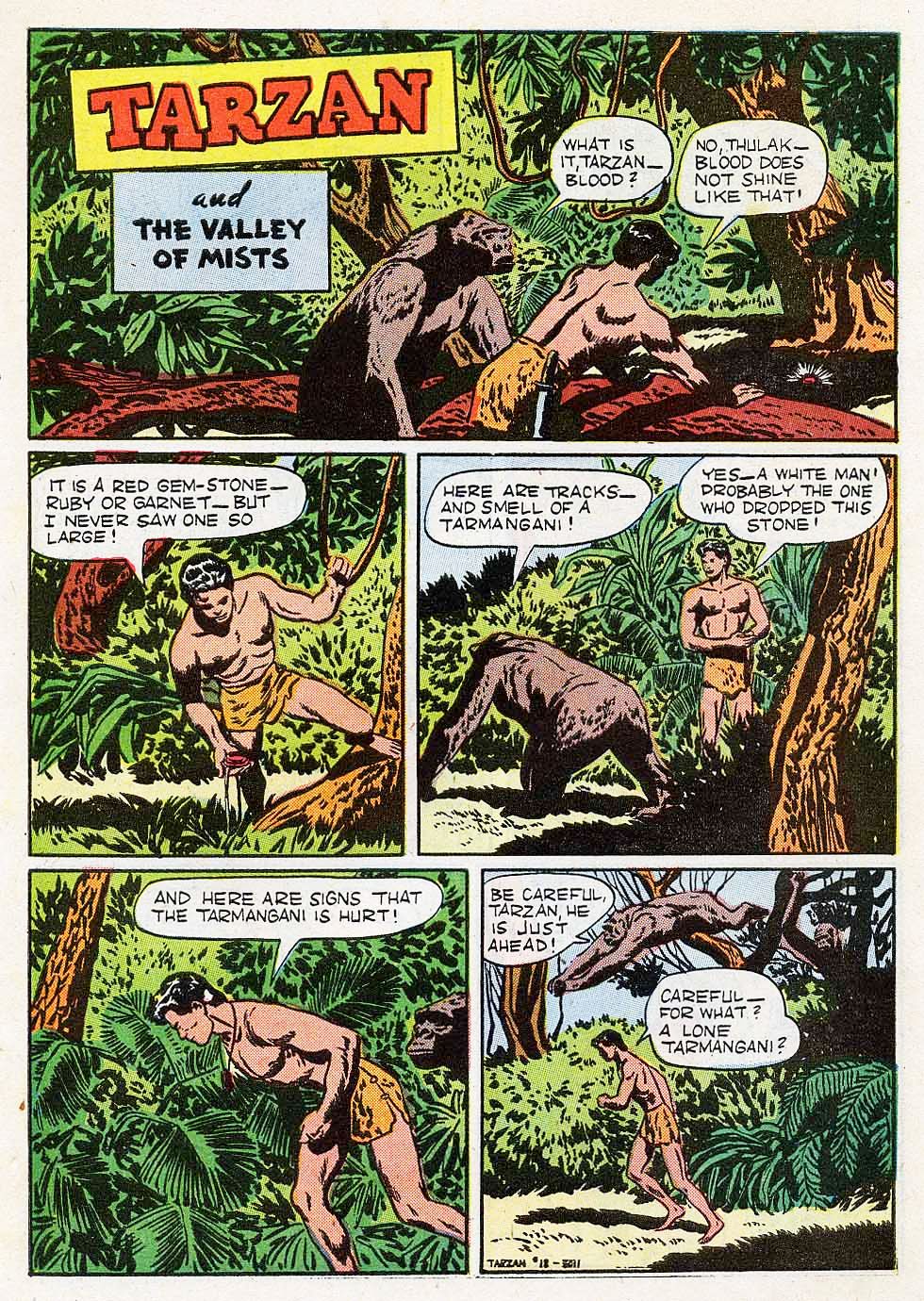 Read online Tarzan (1948) comic -  Issue #18 - 3