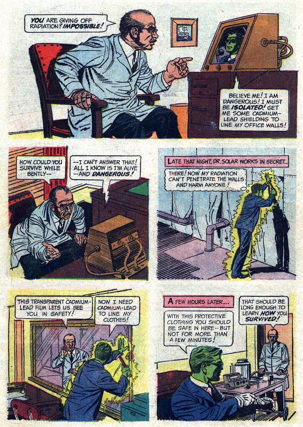 Read online Doctor Solar, Man of the Atom (1962) comic -  Issue #1 - 16