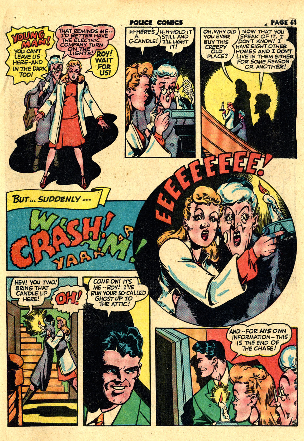 Read online Police Comics comic -  Issue #19 - 63