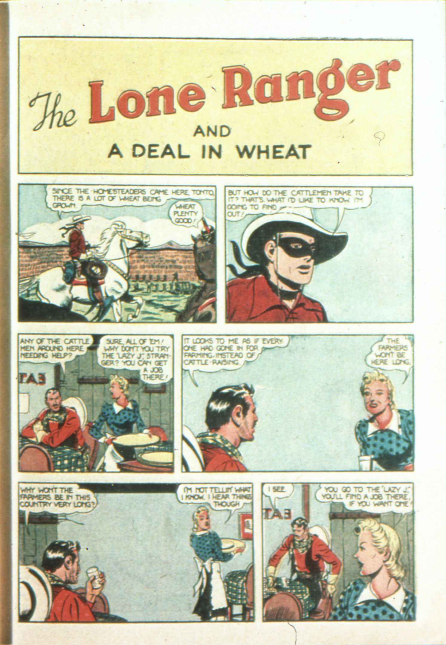 Read online The Lone Ranger (1948) comic -  Issue #1 - 28
