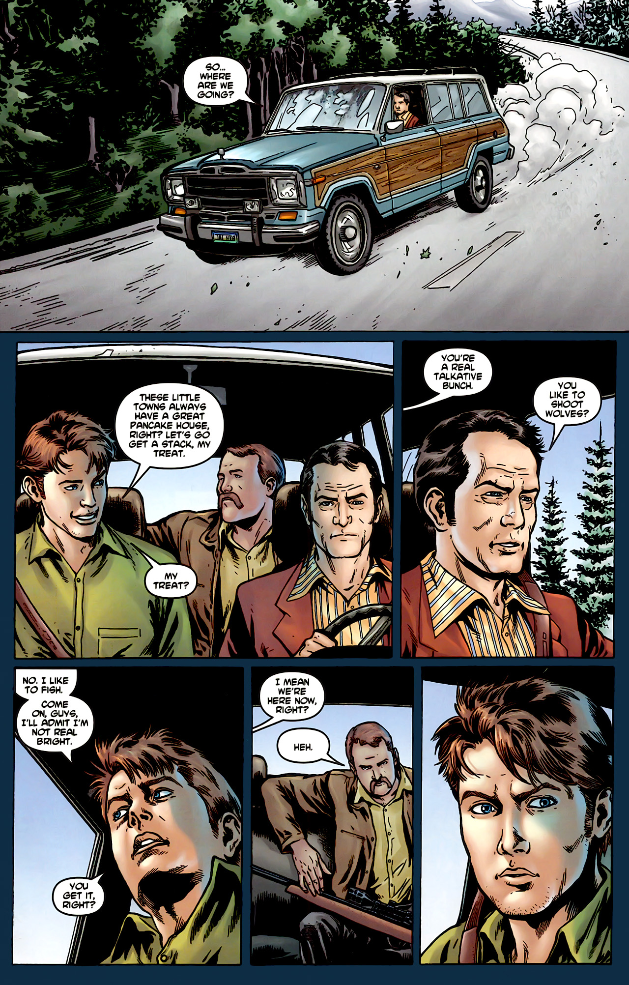 Read online Ferals comic -  Issue #8 - 9