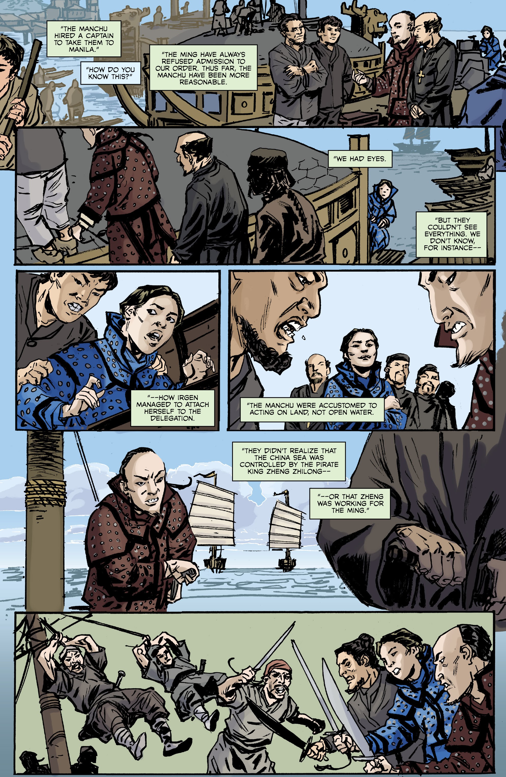 Read online Cimarronin: Fall of the Cross comic -  Issue # TPB - 31