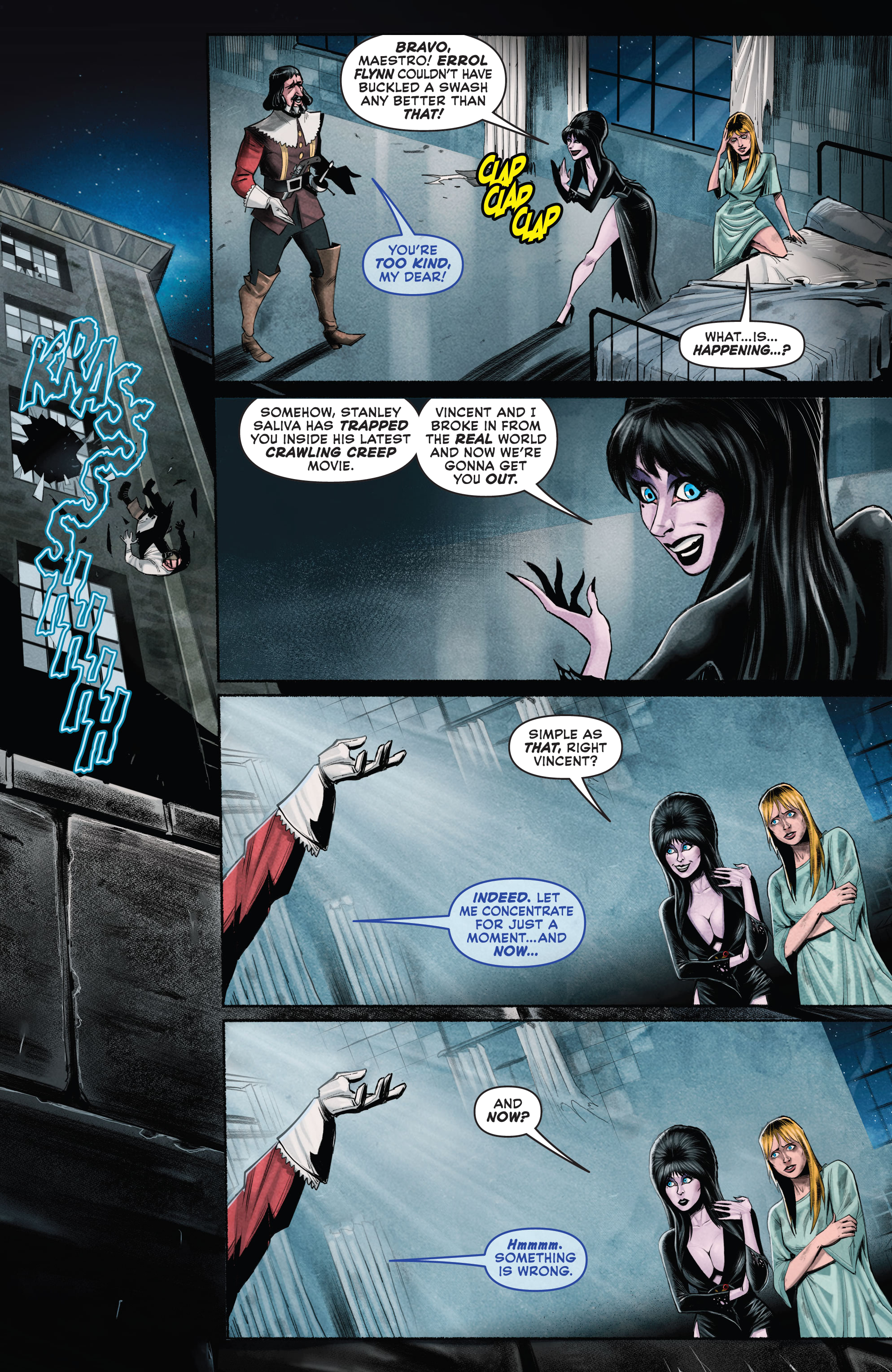 Read online Elvira Meets Vincent Price comic -  Issue #5 - 15