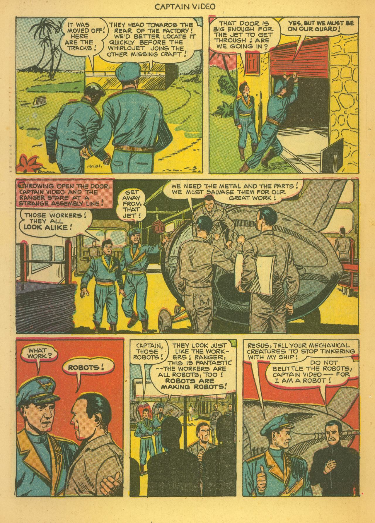 Read online Captain Video comic -  Issue # 006 (1951) 36pg c2c Fawcet (JVJ-Geo) - 28