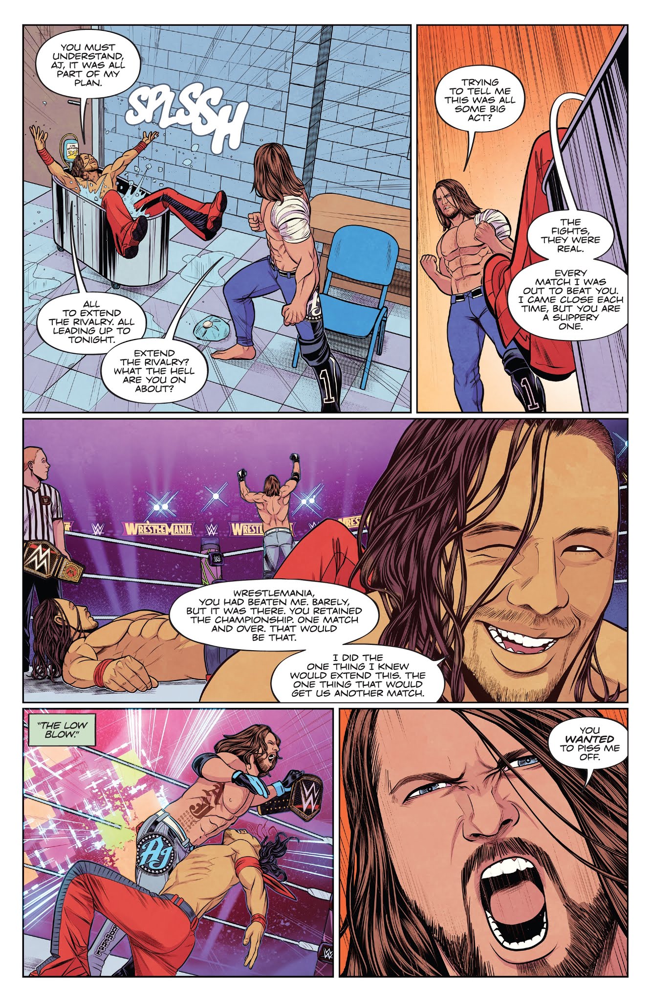 Read online WWE comic -  Issue #24 - 21