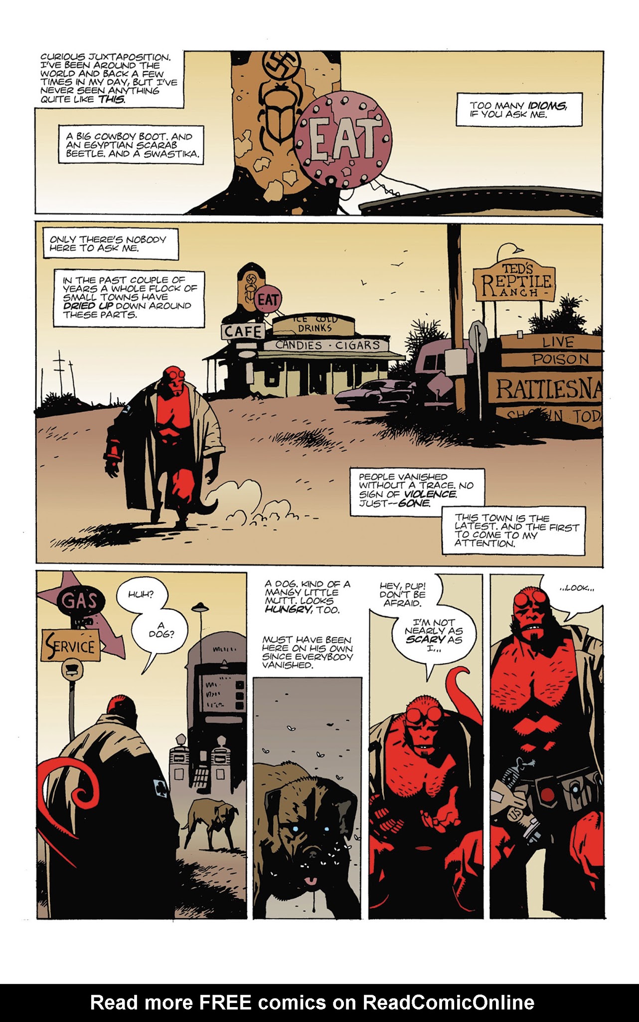 Read online Hellboy: Seed of Destruction comic -  Issue # _TPB - 114