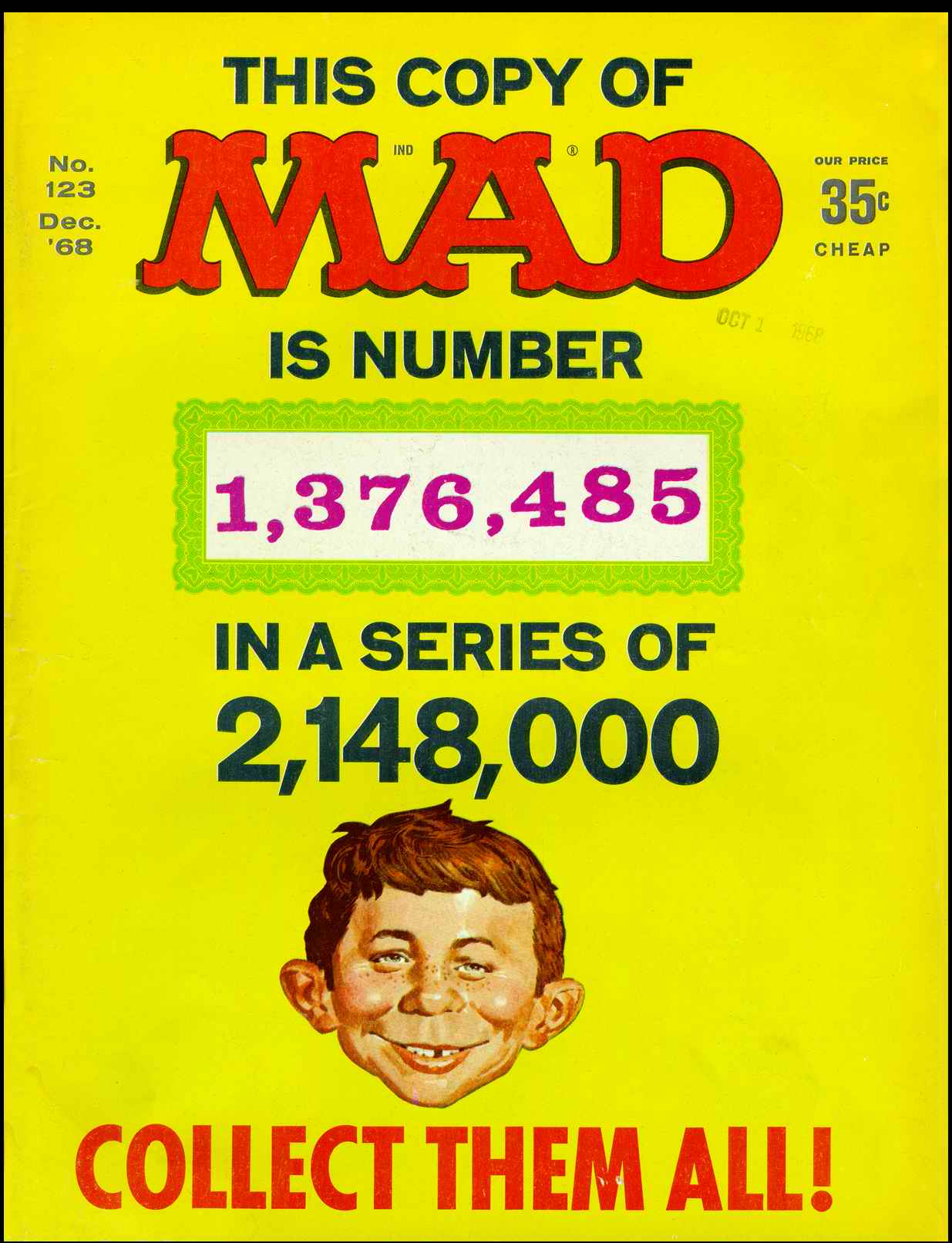 Read online MAD comic -  Issue #123 - 2