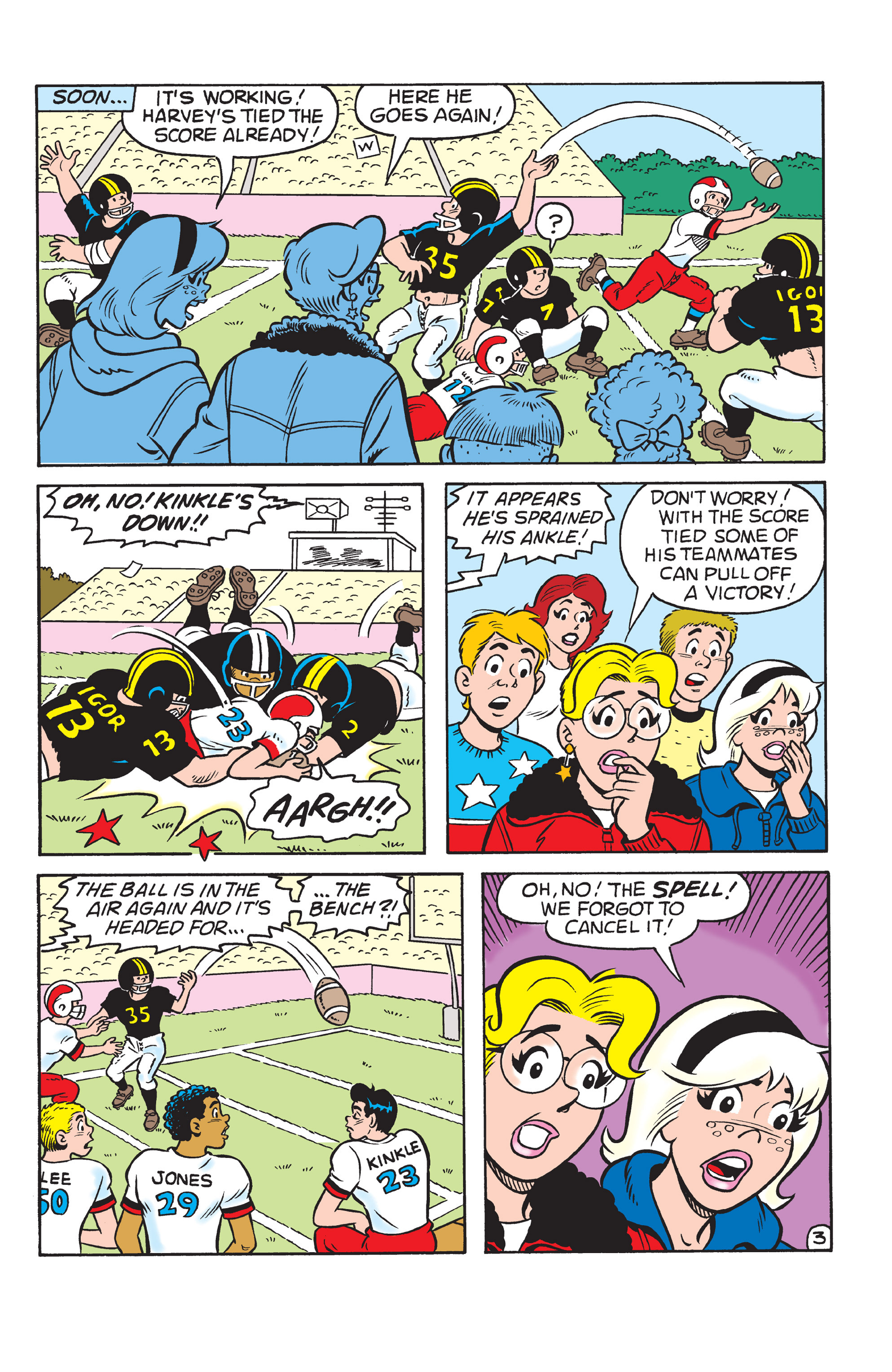 Read online Sabrina the Teenage Witch (1997) comic -  Issue #21 - 21