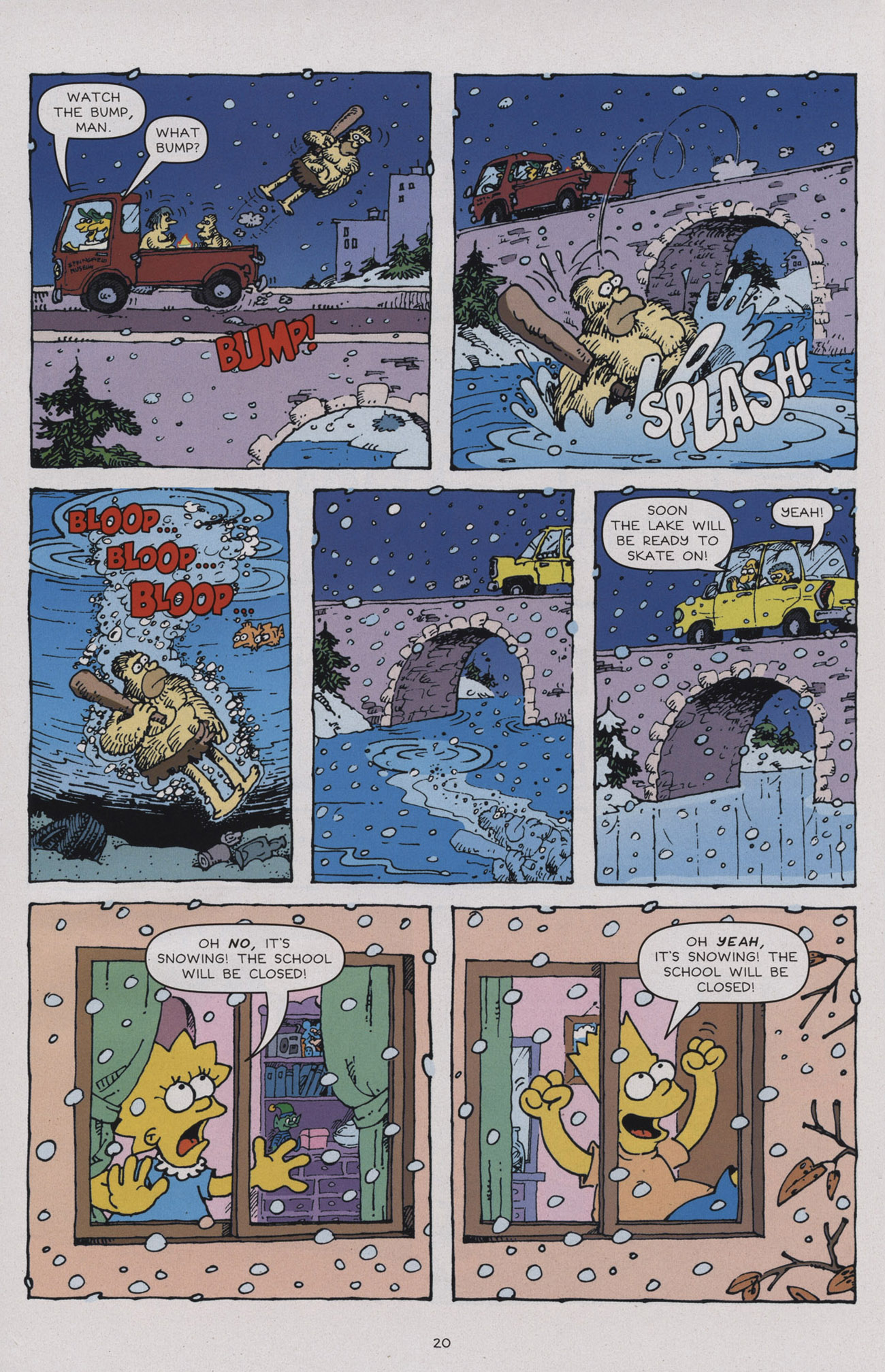 Read online The Simpsons Winter Wingding comic -  Issue #6 - 22