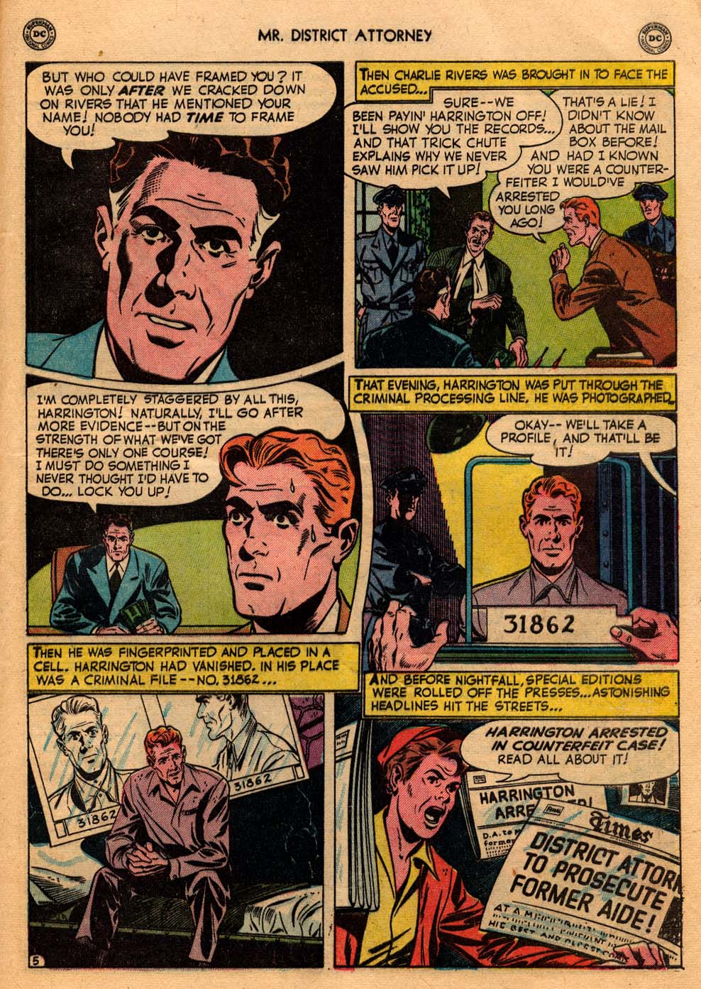 Read online Mr. District Attorney comic -  Issue #17 - 43
