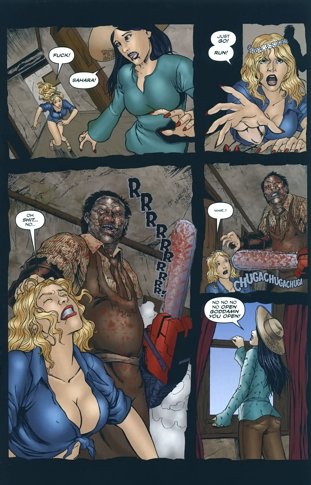 Read online Texas Chainsaw Massacre Fearbook comic - Issue Full.