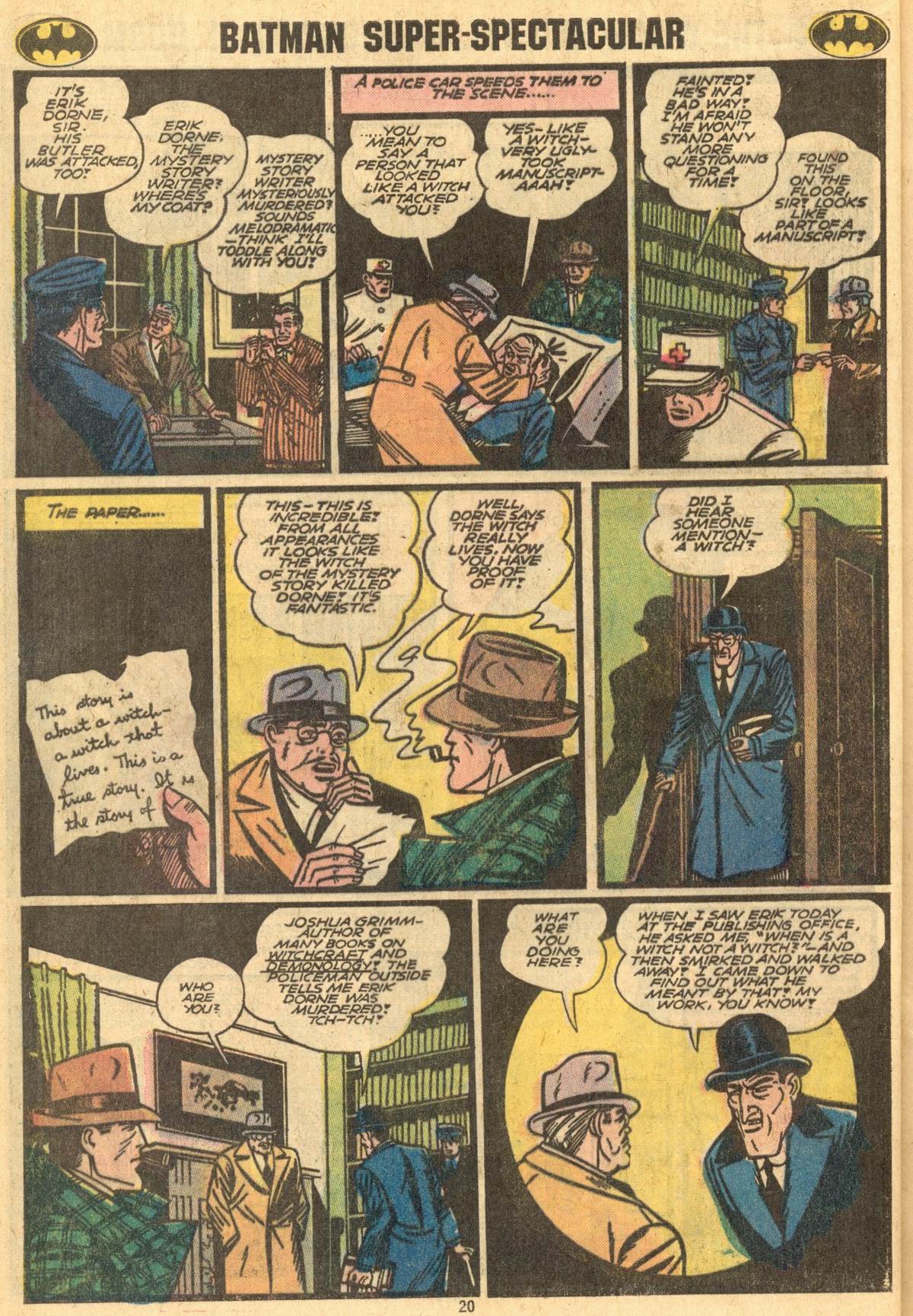 Read online Batman (1940) comic -  Issue #254 - 20
