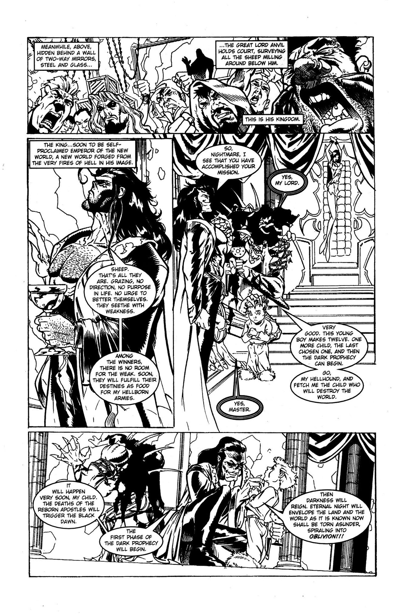 Read online Razor and Warrior Nun Areala: Dark Prophecy comic -  Issue #1 - 11