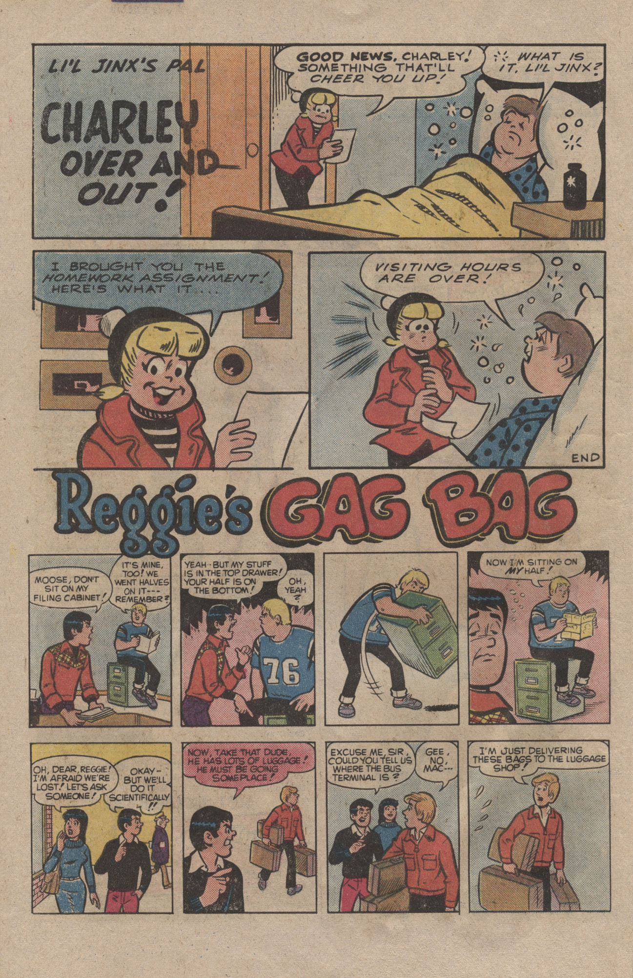 Read online Reggie and Me (1966) comic -  Issue #123 - 10