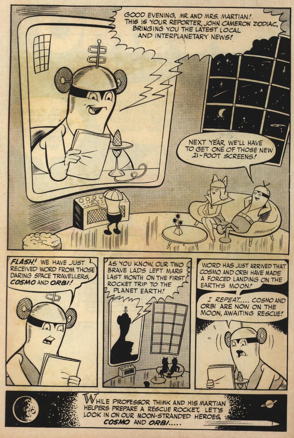 Read online Cosmo the Merry Martian comic -  Issue #2 - 2