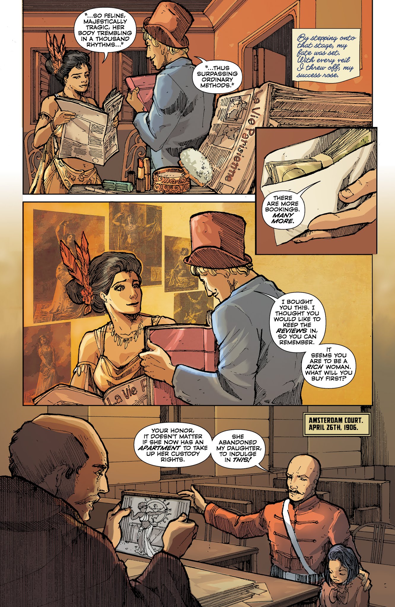 Read online Mata Hari comic -  Issue #4 - 12