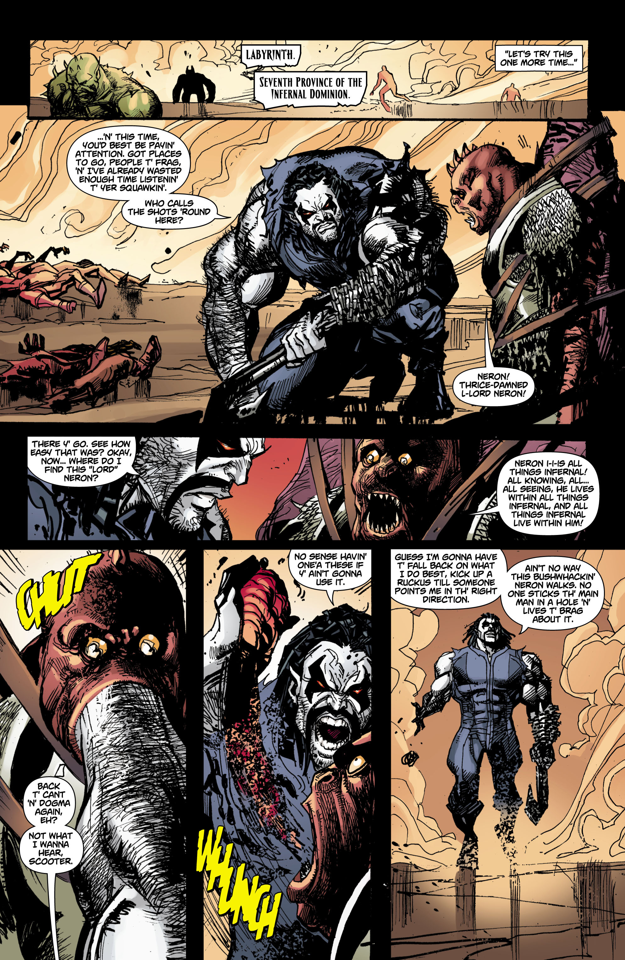 Read online Reign in Hell comic -  Issue #5 - 9