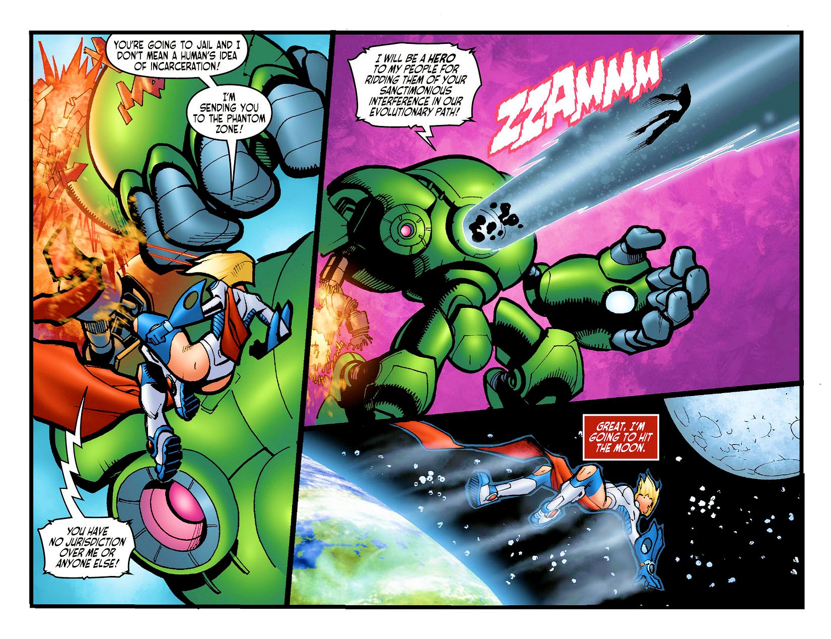 Read online Ame-Comi: Power Girl comic -  Issue #2 - 10