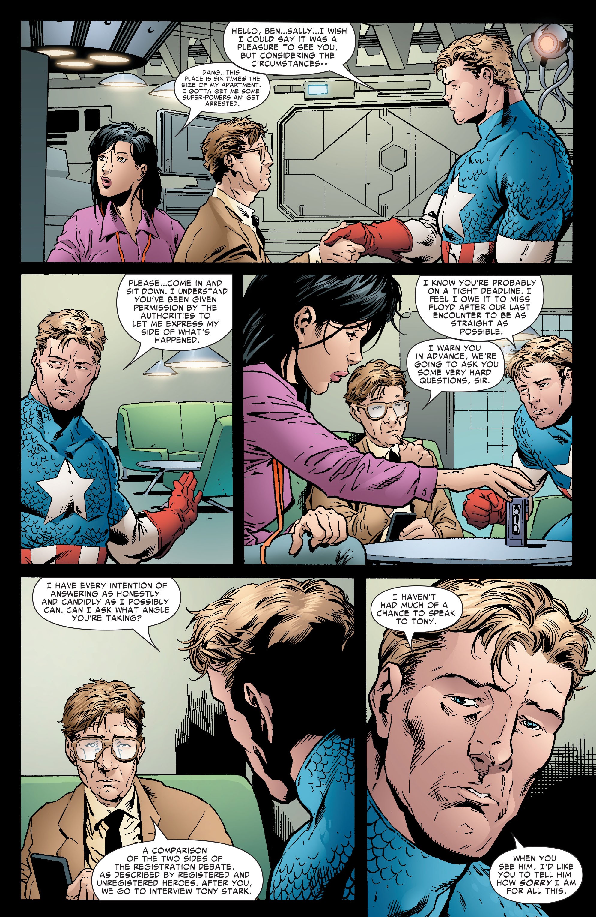 Read online Civil War: Front Line comic -  Issue #11 - 9