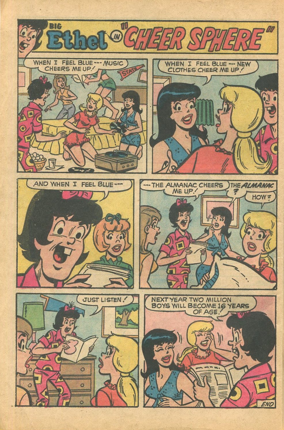 Read online Archie's Joke Book Magazine comic -  Issue #186 - 4
